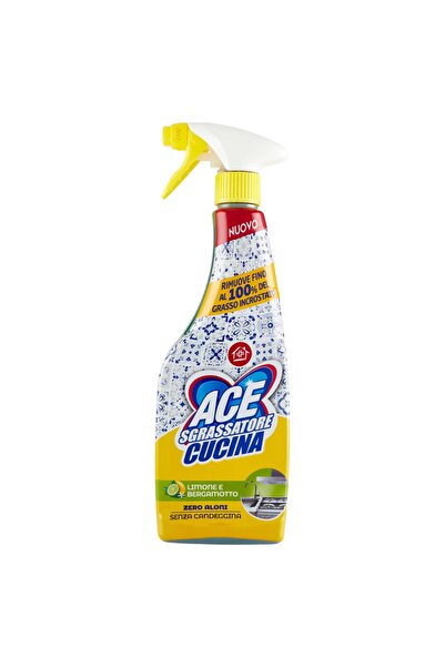 ACE Degresant Bucatarie Import Italia, Lamaie si Bergamota, Fara Clor, 600ml