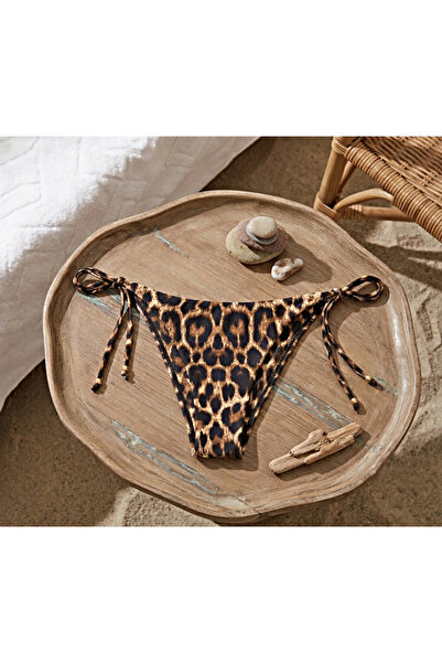 bikinistan Leopar desen bikini altı