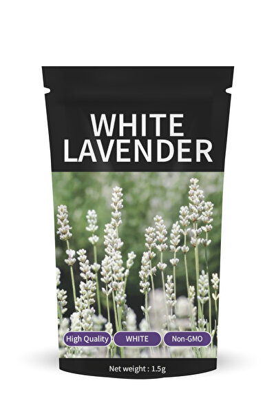 NO BRAND White Lavender Seeds for Planting – Fragrant Flower Seeds for Home G...