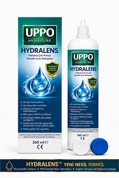 uppo moisture haydralens Hydralens® Gelişmiş Çok Amaçlı Kontakt Lens Solüsyon...