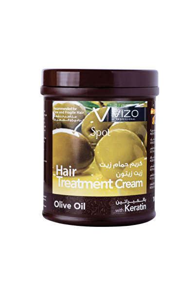 Vizo Hair Treatment Cream - Olive Oil With Keratin 1000 ml