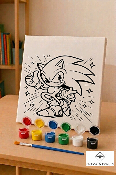 Nivalis Tuval Boyama Seti - SONIC