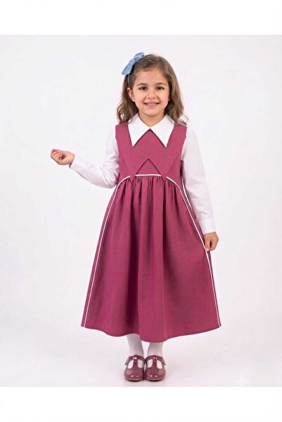 sea gulf Girls' Primary School Uniform, One Piece, Without Belt