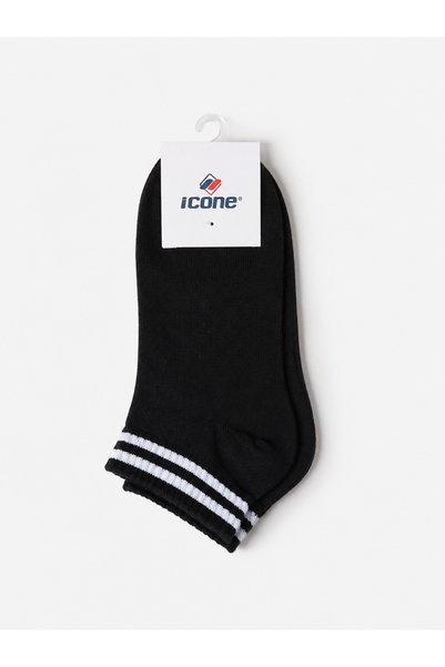 ICONE BAG Icone Unisex Booties Black Sports Socks, Booties Sports Socks, Sports Socks, Socks, Black Socks, Black Booties Socks