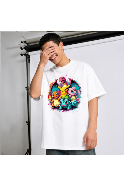 Ingift Ουνισέξ Υπερμεγέθες T-Shirt, Εξατομικευμένο, Συλλογή Street Wear με Σχ...