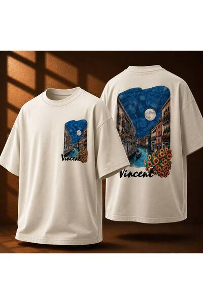 Ay Işığı Oversize T-shirt