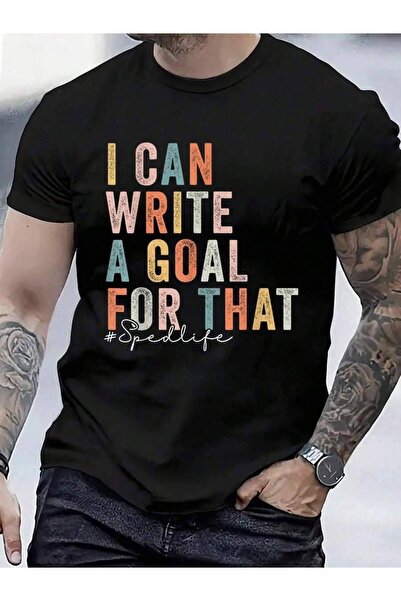 23ERVA 100% Cotton Special Education Teacher I Can Write A Goal For That Sped...