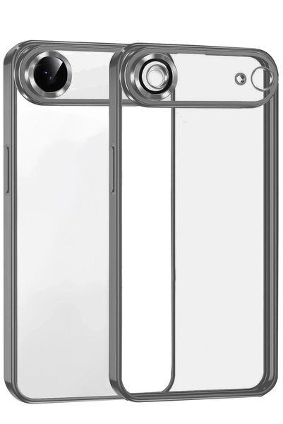 New Face Aconcept iPhone 17 Air Lensli Silikon - (64907) Titan Gray