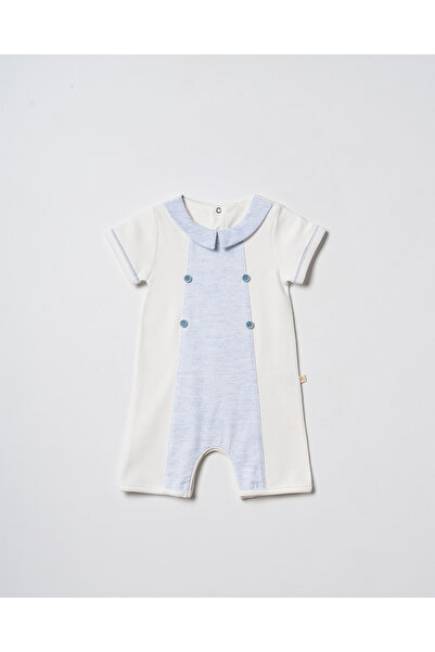 ciccimbaby 3-6 6-9 6-9 9-12 -Halo Seagull Short Jumpsuit