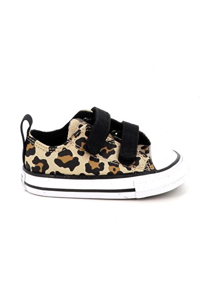 All Star Παιδικό Χαμηλό Casual για Κορίτσι Converse Ctas 2V Ox Χρώματος Λεοπα...