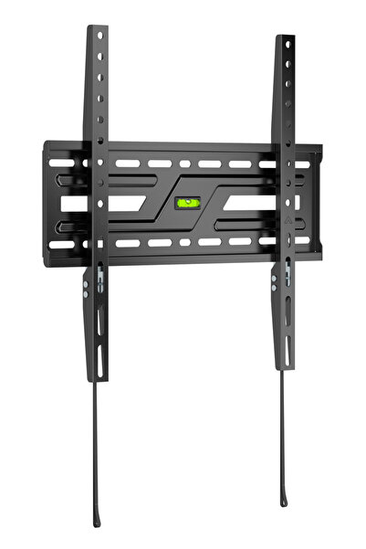 POWERTECH PT-1373 Βάση τοίχου τηλεόρασης έως 75 " και 75 κιλά Ασημί