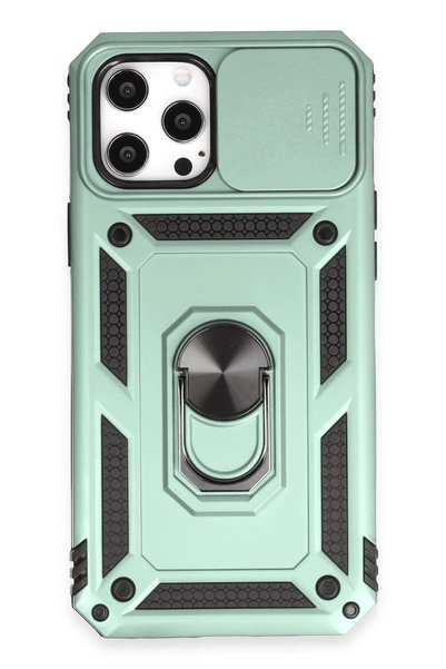 New Face حافظة ACONCEPT لهاتف iPhone 12 Pro Max من السيليكون مع حلقة عدسة Par...