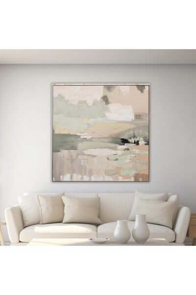 Generic 40x40 Harmony Handpainted Wall Art | 40x40 Hand-Painted Canvas Wall A...