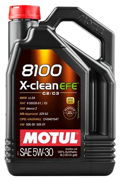 Okyami Filter-Motul 5W30 8100 X EFE 4/MT ULEI MOTUL 5W30 4L X-CLEAN 8100 EFE ...