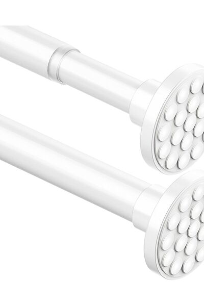 Dotail Aiitomg Telescopic Curtain Rod, adjustable length 85–270 cm, diameter ...