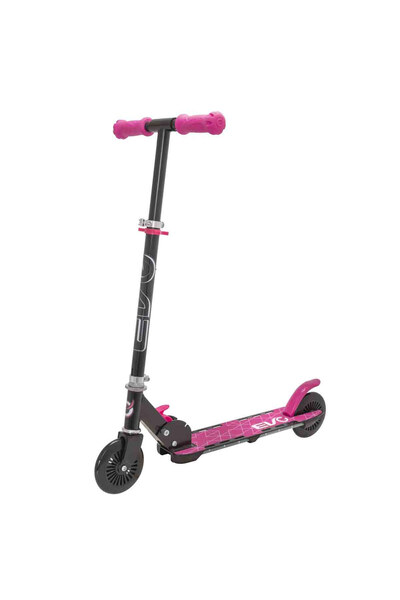 Feyza Oyuncak Evo 2 Tekerlekli Flash Işıklı Scooter | Katlanabilir, Pembe | I...