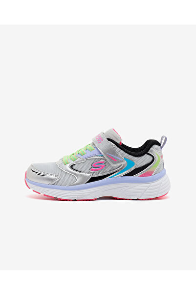 SKECHERS VINTAGE TREAD Büyük Kız Çocuk Gri Spor Ayakkabı 303698L SMLT