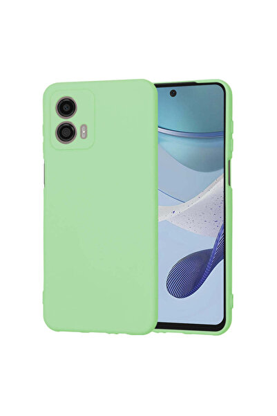 Techsuit Husă pentru Motorola Moto G53, SoftFlex, verde deschis - verde deschis