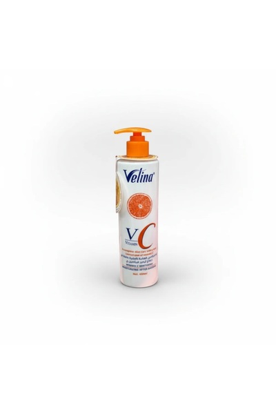 velina Vitamin C body lotion for moisturizing and brightening the skin