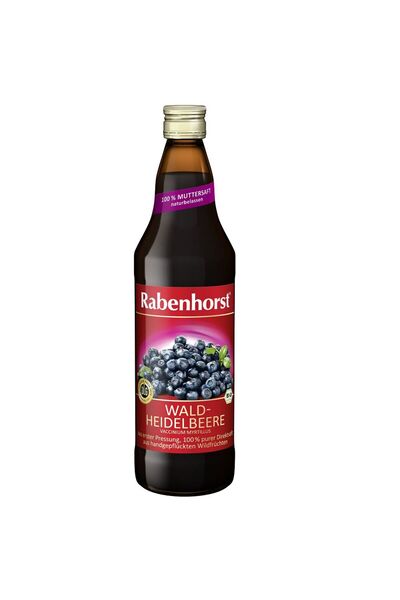 Rabenhorst Suc organic de afine sălbatice 750 ml