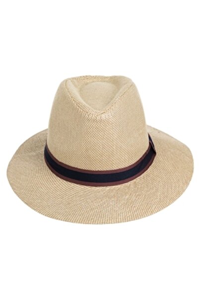 ivokid Pălărie Panama unisex colorată, cu bandă neagră bordo