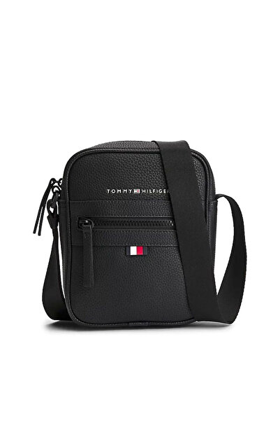 Tommy Hilfiger Ανδρική Mini Reporter Τσάντα Μαύρη AM0AM09504-BDS