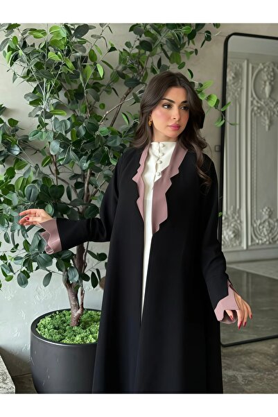 lutezi Women's Abaya with Wide Shoulder Cut and Comfortable Fabric for Everyd...