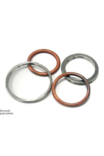 ATHENA Garnitura de Evacuare Esapament 51x5x58x30 Mm Yamaha FZ8 Fzr Gts Yzf 4...