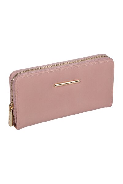 Exclusivo Portofel damă, roz, 19.5x11x2.5cm – organizare elegantă pentru bani...