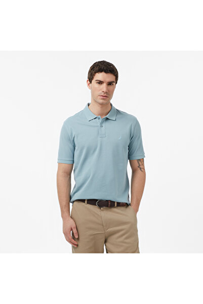 Nautica Erkek Yeşil Regular Fit Polo Yaka T-Shirt