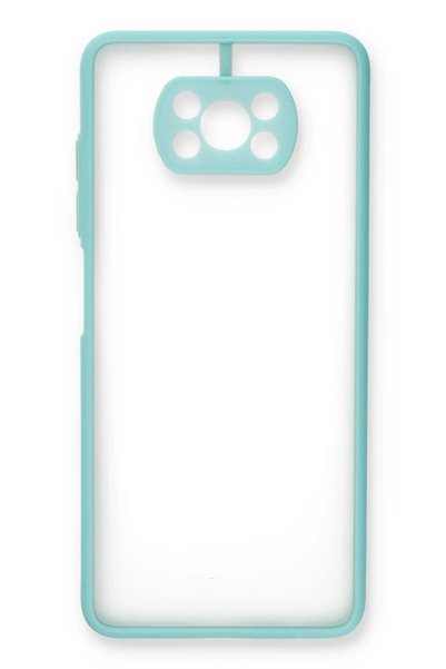 New Face غطاء حماية من السيليكون من ACONCEPT لهاتف Pohone X3 (14910) - تركواز