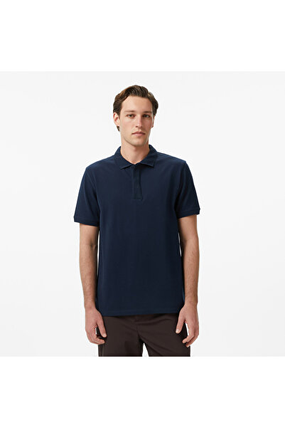 Nautica Tricou pentru bărbați, albastru marin, cu croială normală, cu gât polo