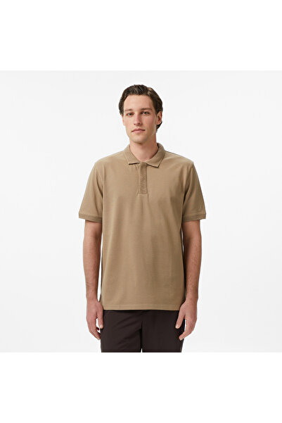 Nautica Erkek Bej Regular Fit Polo Yaka T-Shirt