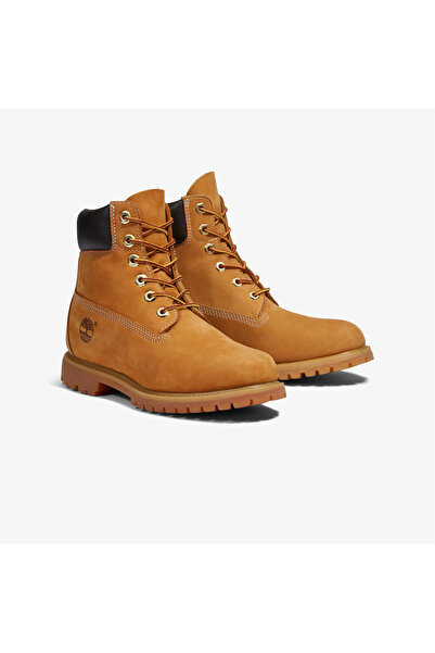Timberland Premium 6 Inch Lace Up Kadın Sarı Bot