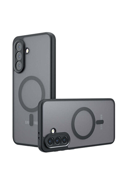 Techsuit Husă pentru Samsung Galaxy A26 5G, PureFrost MagSafe, negru mat - ne...