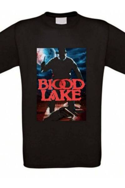 799 تي شيرت فيلم Blood Lake Horror Cult Movie بجميع المقاسات جديد-