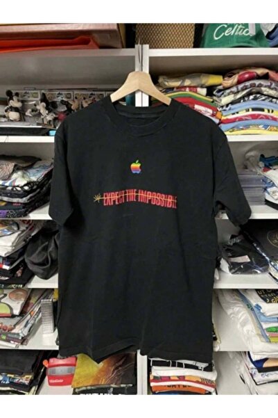 9TAY Versatile Universally Flattering, This VTG Apple Expect The Mission Impo...