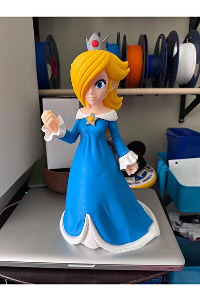 axelon Prenses Rosalina Figürü – Super Mario Bros. Movie Koleksiyon Heykeli –...