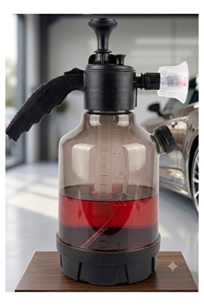 Generic Brand 2.5L Hand Pump Pressure Foam Sprayer Car Wash Foam Sprayer Bott...