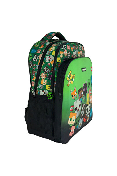 MINECRAFT Lot of Characters ghiozdan școlar, geantă 40 cm
