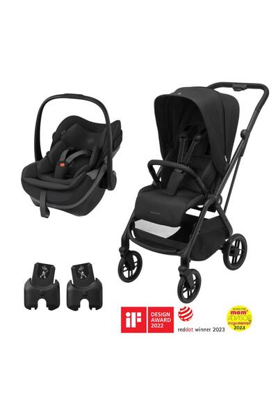 MAXİ-COSİ Leona2-Pebble Slide Pro Tek Elle Katlanabilen Çift Yönlü Seyahat Si...