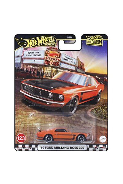 HOT WHEELS Masinuta din metal, Hot Wheels, Boulevard, 69 Ford Mustang Boss 30...