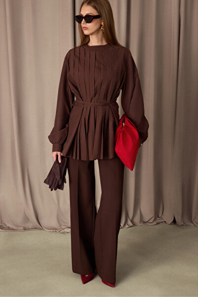 Touché Privé Pleated Poplin Tunic