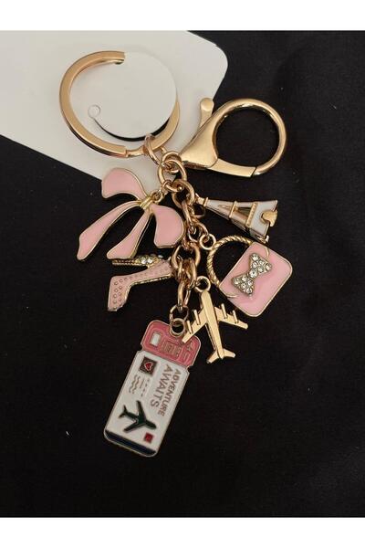 618 CONCEPT Travel Lover Bag Accessory Charm Keychain