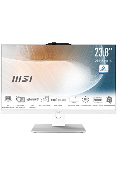 MSI MODERN AM242P 1M-1224EU 8GB DDR5 512GB SSD 23.8 FHD CORE 5 120U W11P BEYA...