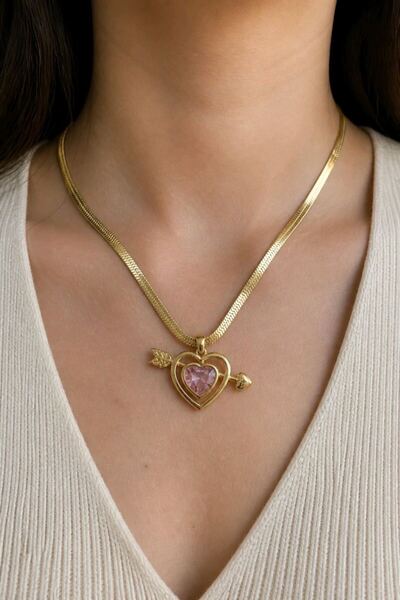 Monalisa Home Figured Anti-Tarnish Steel Adjustable Chain Luxury Necklace