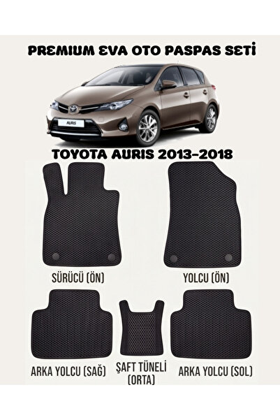 FEYZA OTO TOYOTA AURİS SERİSİ 2013 - 2018 ARASI ARACA ÖZEL EVA PASPAS TAKIMI ...