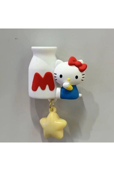 Choice مغناطيس ثلاجة جديد من MINISO بتصميم سانريو هيلو كيتي من سلسلة المطاعم ...