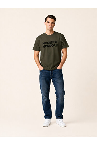Vigoss Jeans Vigoss Action Oversize Printed Men's T-Shirt 63079-30226