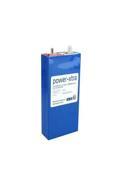 POWER-XTRA PX2770180HE - 3.2V 30 Ah LiFePO4 Şarjlı Pil - 3C - Vidalı